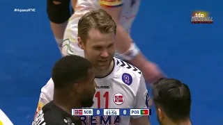 Mundial de Croacia/Dinamarca/Noruega 2025 - 1º Fase 3º Partido Gr. E. Noruega vs. Portugal